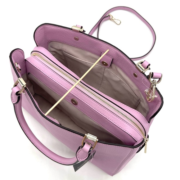 Kate Spade Leila Medium Triple Compartment Satchel Crossbody Bag - Picture 6 of 10